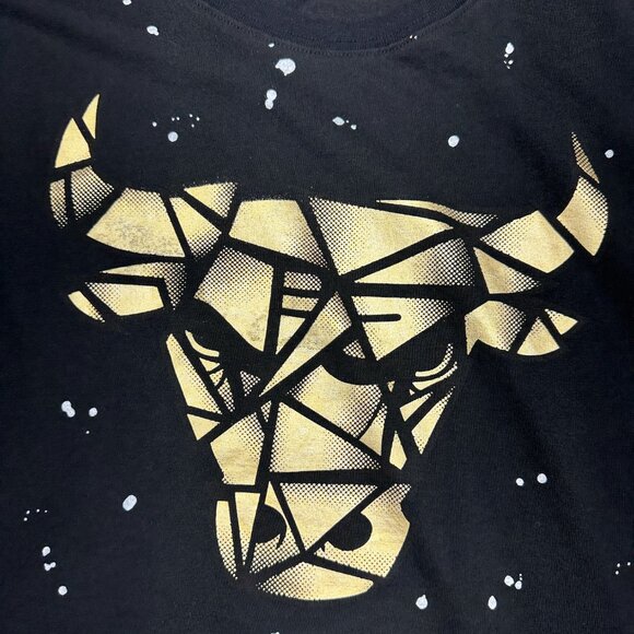 Contender Gold Foil Bulls Tee (3X) - Picture 3 of 8